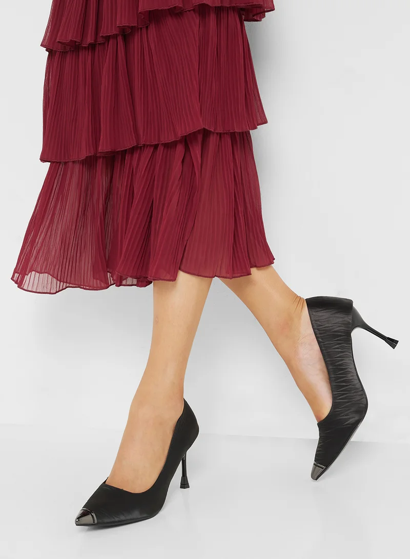 BR High Heel Pointed Pump