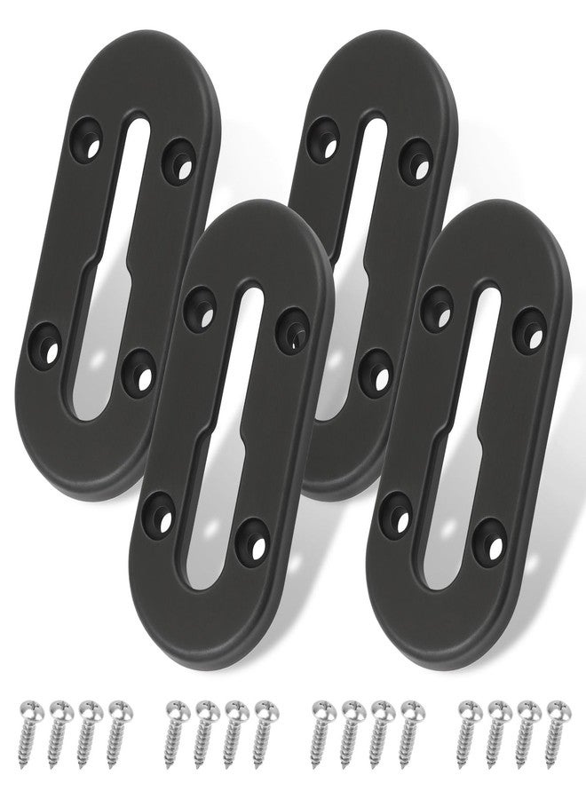 CHAR YONG Kayak Track,Kayak Low Profile Track,4Inch Kayak Rail,Kayak Accessories Mount Track,Kayak Gear Track for Fishing Rod Holder,Kayak Rail Track for Paddle Holders,Fish Fider,Cup Holder,Anchor Cleats,4Pcs - Image 1