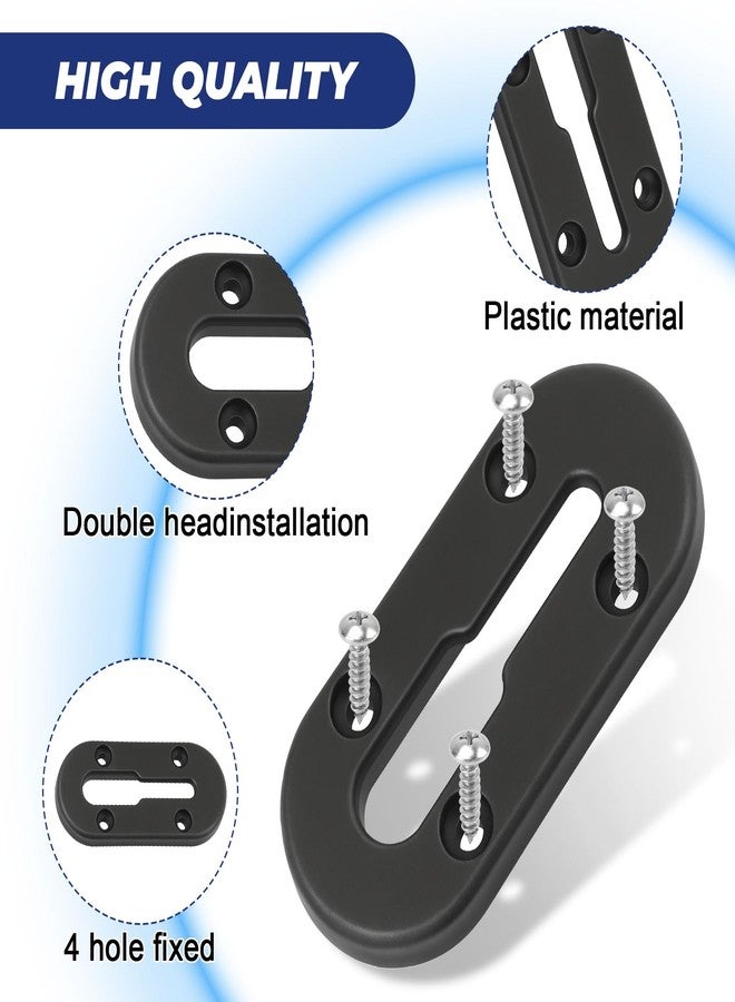 CHAR YONG Kayak Track,Kayak Low Profile Track,4Inch Kayak Rail,Kayak Accessories Mount Track,Kayak Gear Track for Fishing Rod Holder,Kayak Rail Track for Paddle Holders,Fish Fider,Cup Holder,Anchor Cleats,4Pcs - Image 3