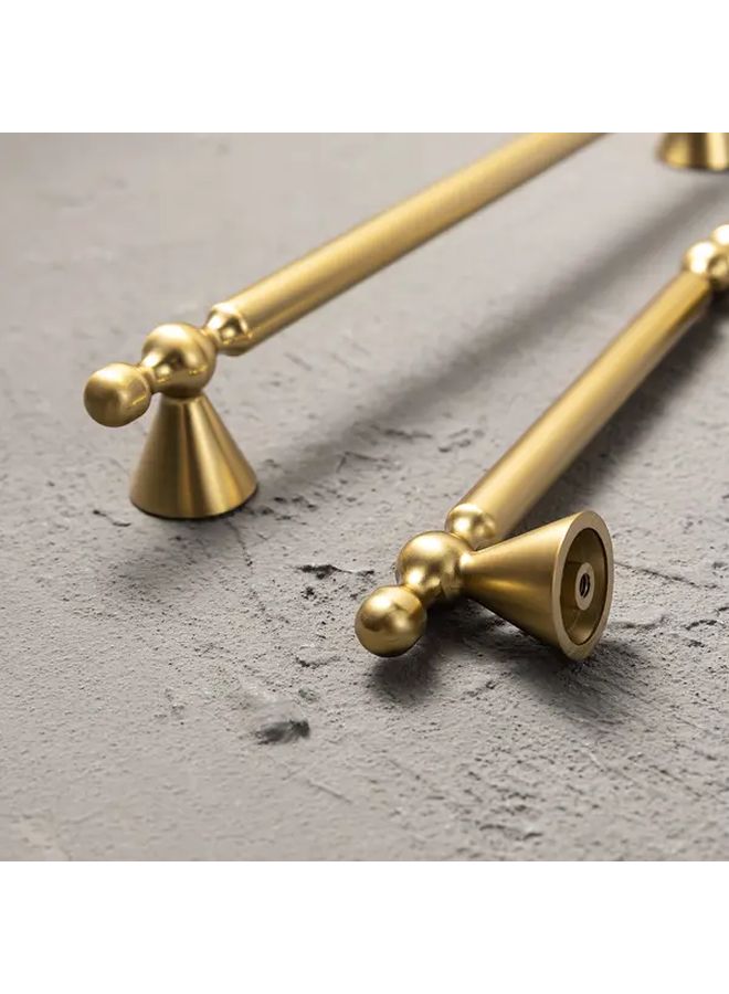 Solid Zinc Alloy Cabinet Handles Retro Brass 7 6 Inch Hole Center Hardware Accessories - Image 2