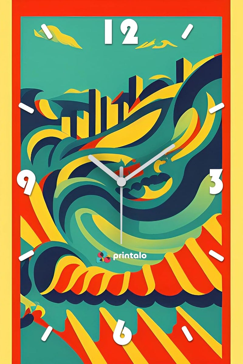 Printalo Printalo Artistic Hourglass Clock 
