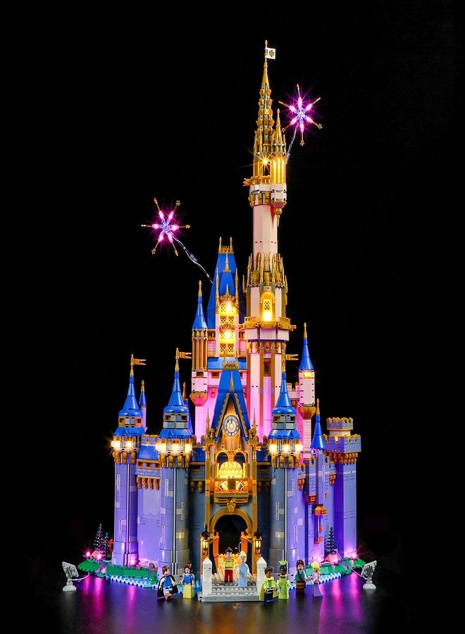 YEABRICKS LED Light for Lego-43222 Disney Castle Building Blocks Model (Lego Set NOT Included) - Image 1