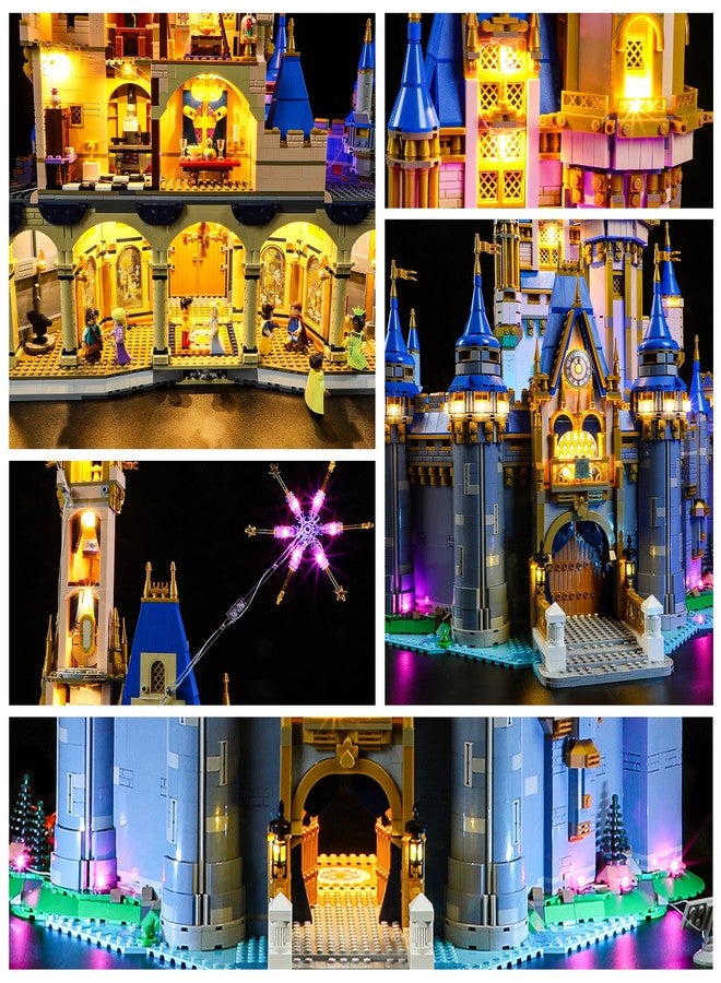 YEABRICKS LED Light for Lego-43222 Disney Castle Building Blocks Model (Lego Set NOT Included) - Image 4