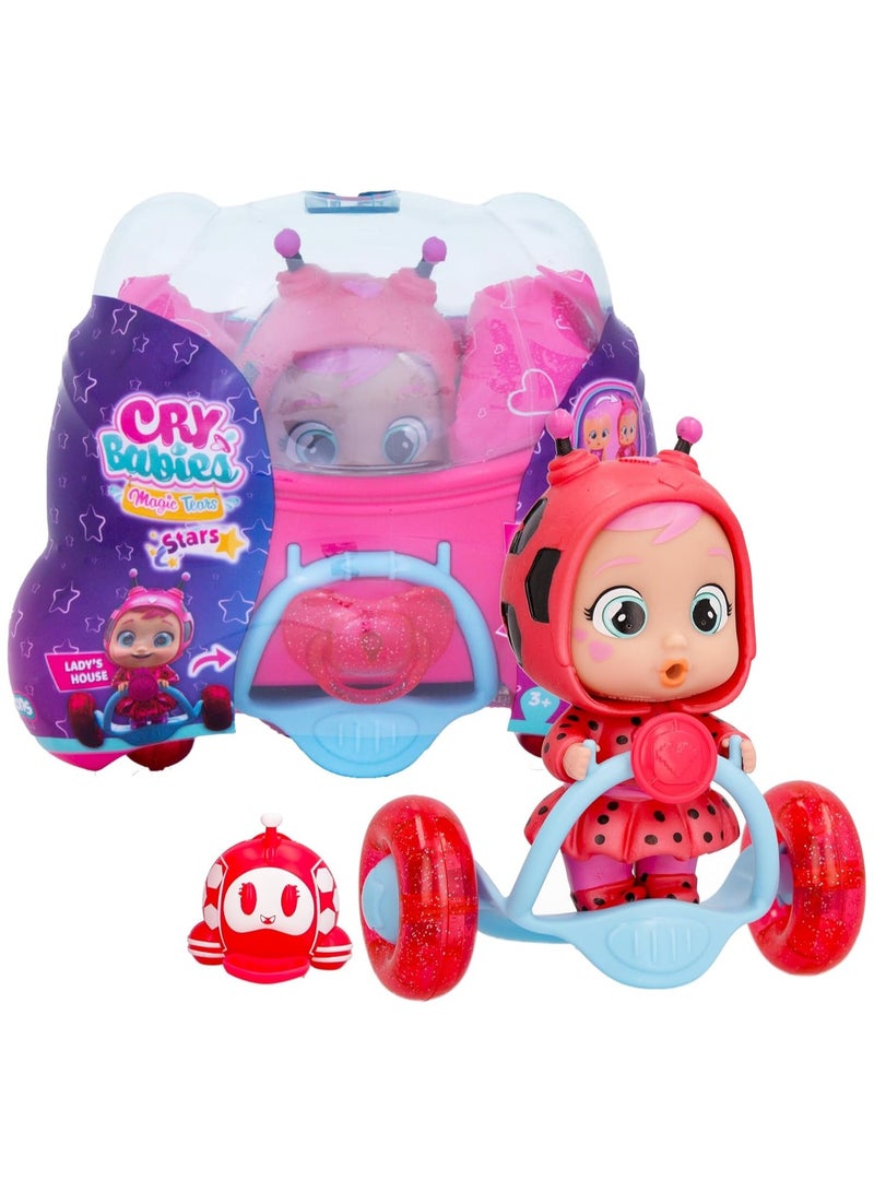 Cry Babies Stars Houses, Assorted 1 Piece (Style & Color May Vary) | Collectable Figure | Cries Real Tears - Image 3