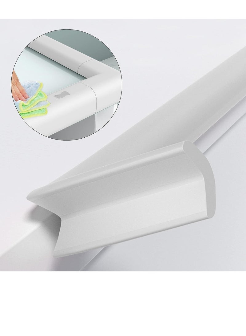 BABYBBZ 2PCS Baby Edge Safety Bumpers 50CM - Soft Silicone Foam Edge Protector for Furniture, Childproof Edge Bumper Guard with 3M Adhesive  - Image 4