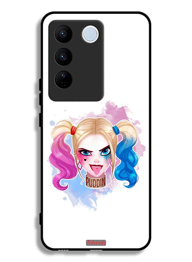 Tolwak Vivo S16e Protective Case Cover Harley Quinn Art - Image 1