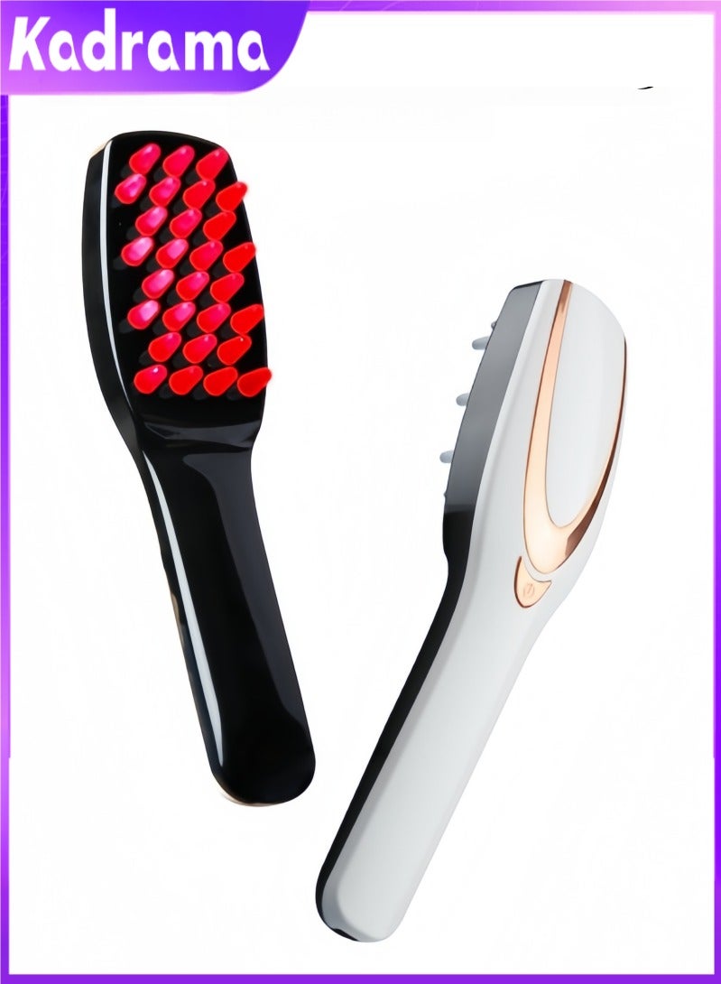 KADRAMA Electric Hair Growth Comb Infrared Laser Hair Care Style Anti-Hair Loss Hair Red Light Treatment Head Massager Hair Brush - Image 1