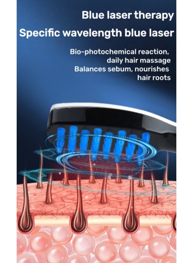 KADRAMA Electric Hair Growth Comb Infrared Laser Hair Care Style Anti-Hair Loss Hair Red Light Treatment Head Massager Hair Brush - Image 5