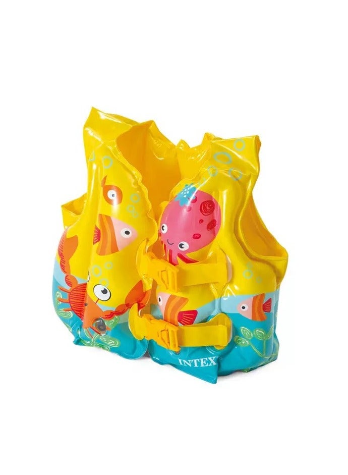 INTEX Tropical Buddies Inflatable Life Jacket 41x30cm - Image 2