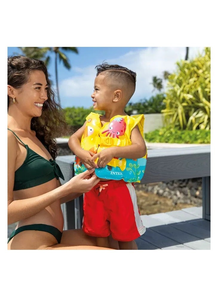 INTEX Tropical Buddies Inflatable Life Jacket 41x30cm - Image 4