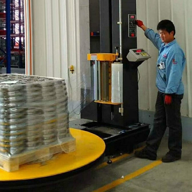 Ox Plastics لفافة تقليص حجم ال paletات قوية، مقاس 18 بوصة × 1000 قدم، من فيلم بلاستيكي عالي القوة صناعية (مقياس 80)، من الدرجة التجارية؛ مناسبة لتغليف الأثاث والصناديق والpaletات (عبوة تحتوي على 4 قطع). - Image 4