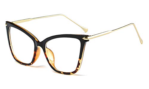 FEISEDY New Oversized Cat Eye Glasses Frame Eyewear for Women B2460 - Image 1