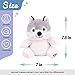 Hopearl Talking Husky Repeats What You Say Shaking Head Electric Interactive Animated Toy Speaking Plush Buddy Birthday Festival for Toddlers 75 - Image 3