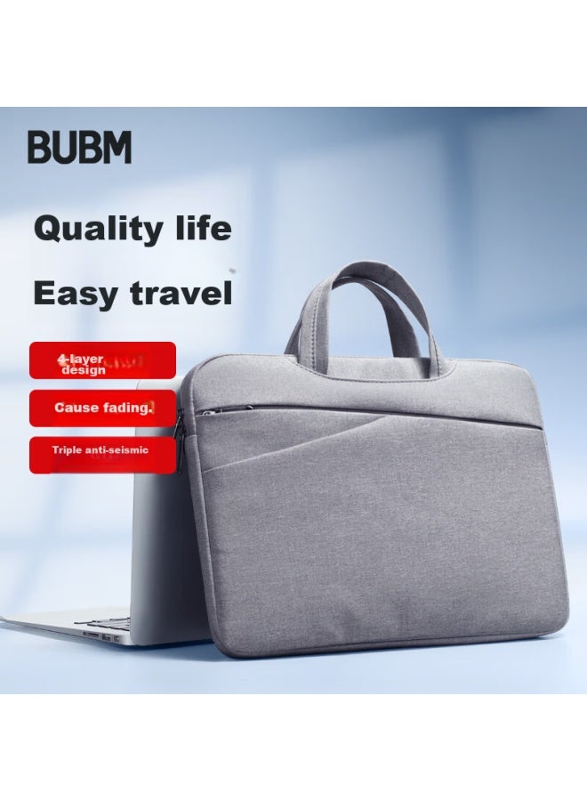 Bubm Laptop Bag For Apple, Dell, Asus, 15.6-inch Notebook Protective Case For Men And Women, Compatible With Lenovo - Image 1