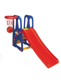 RBWTOYS RBWTOYS  Plastic Baby Toy  2 in 1  Slide with Baskeet Hoop. RW-16343.  - Image 3