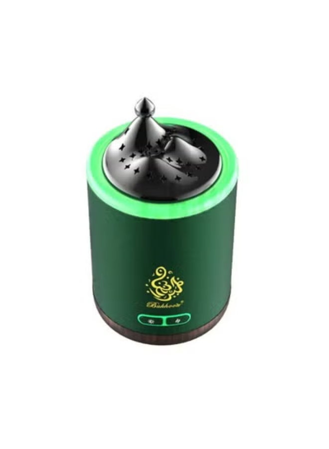 Bukhoon Electric Bukhoor Dukhoon Burner || Portable Rechargeable Mini USB-Powered Incense Diffuser for Home, Office, Car & Travel – Elegant Electronic Oud Burner for Arabic Fragrance – Smokeless, Flameless, Easy-to-Use Aroma Diffuser with Ceramic Heating  - Image 5
