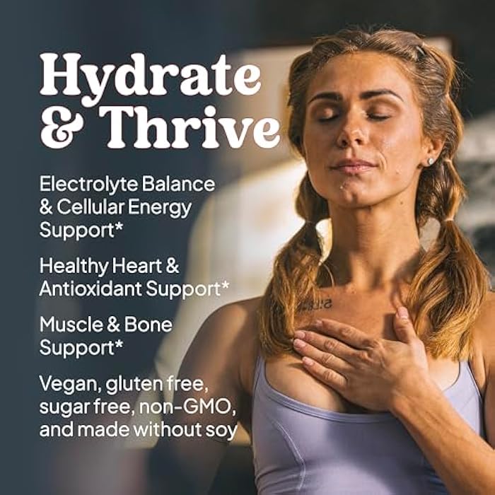 KAL Hydro Magnesium Plus Electrolytes Powder - Tropical Fruit Punch - Sodium, Chloride, Potassium Supplement - Hydration & Cellular Energy Drink Mix - No Sugar - 60-Day Guarantee, 50 Servings, 9.4 OZ - Image 4