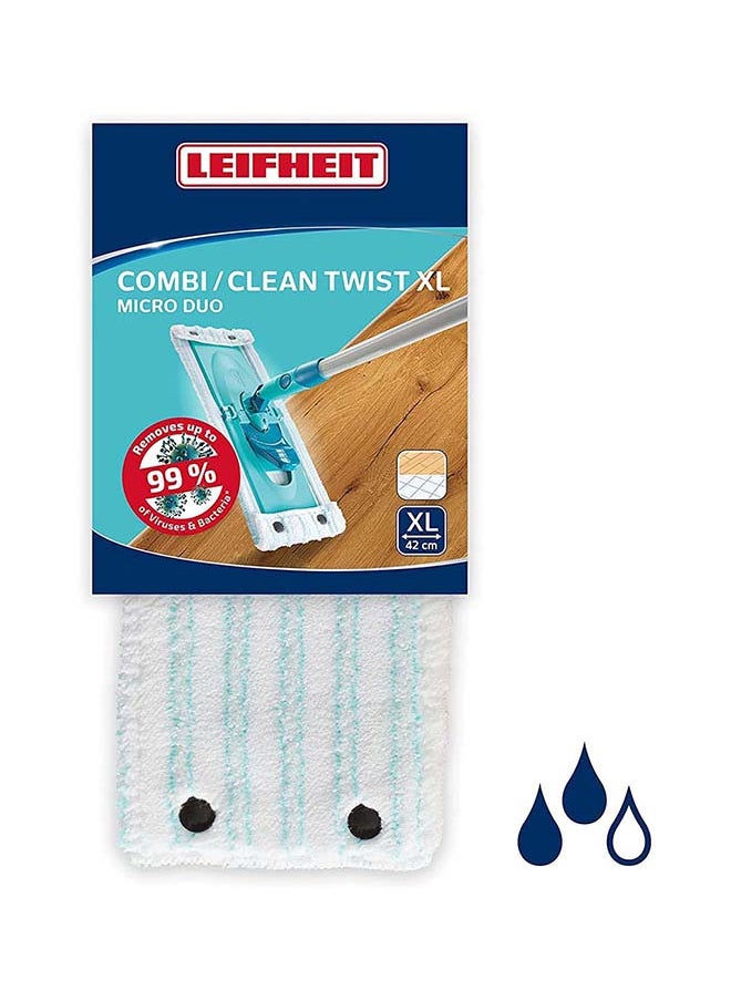 LEIFHEIT - غطاء ممسحة لاف نظيف تو twist micro duo (XL) (52017) - Image 1