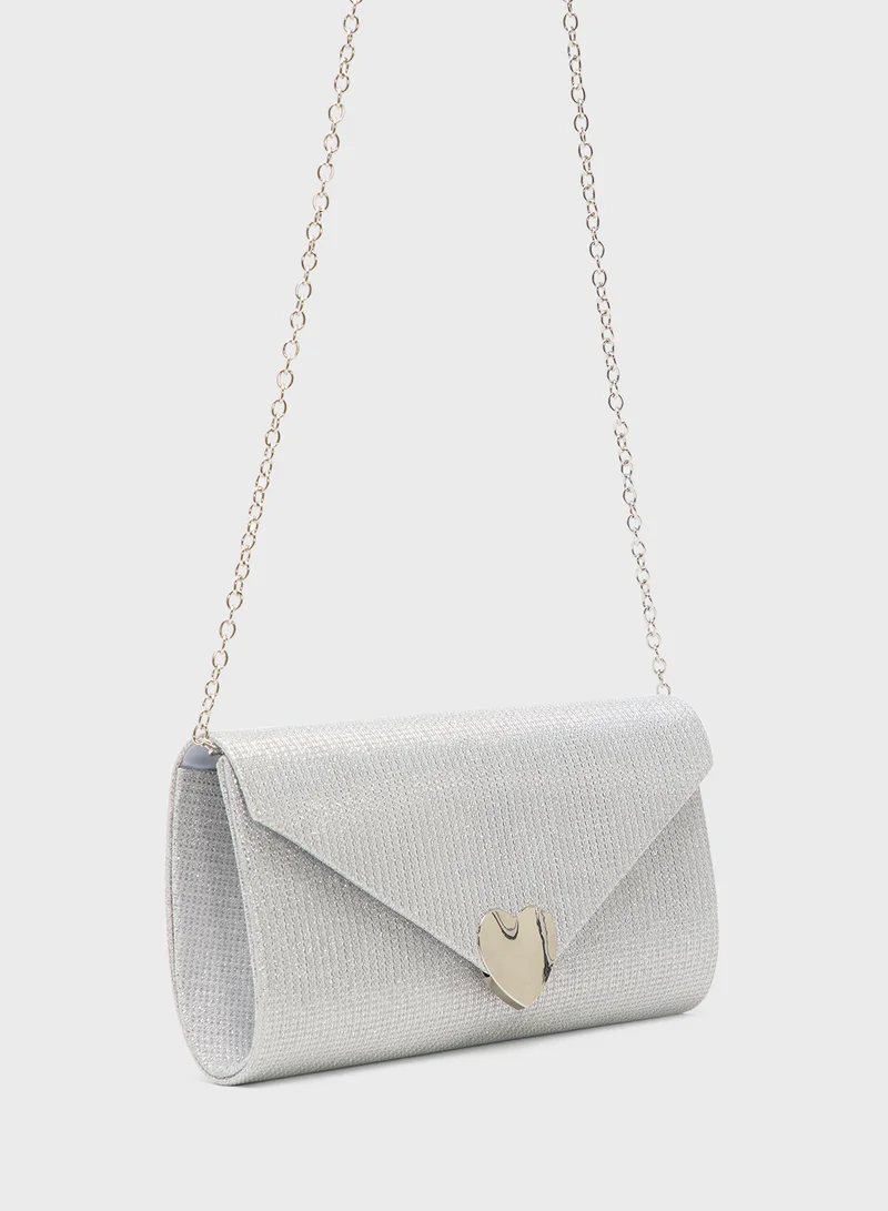 Ella Limited Edition Sparkle Embellished East-West Clutch