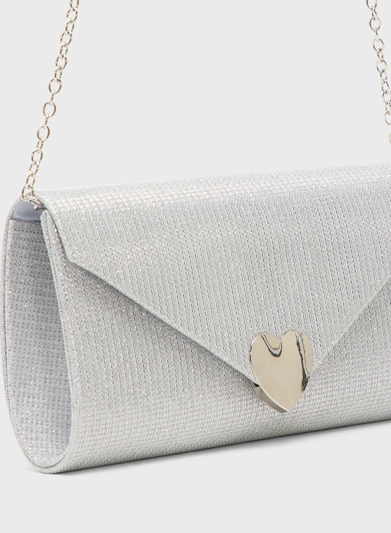 Ella Limited Edition Sparkle Embellished East-West Clutch