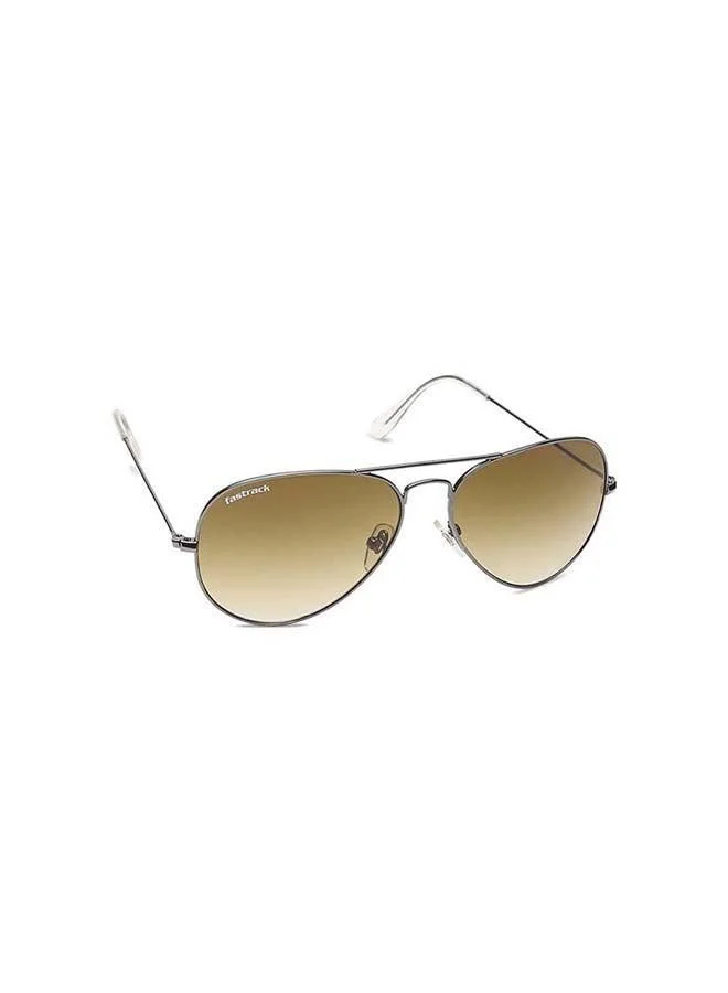 fastrack Gun metal Aviator Men Sunglasses (M165BR18G|57)