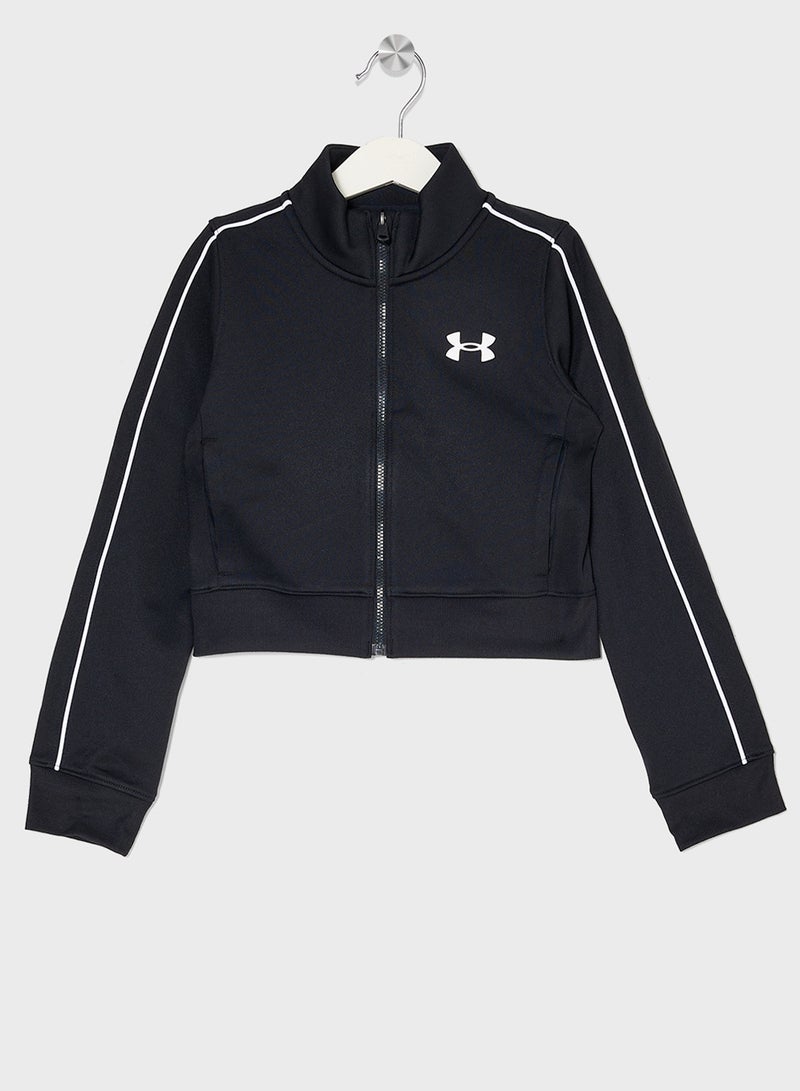 اندر ارمر طقم رياضي قصير محبوك للأطفال - Image 2