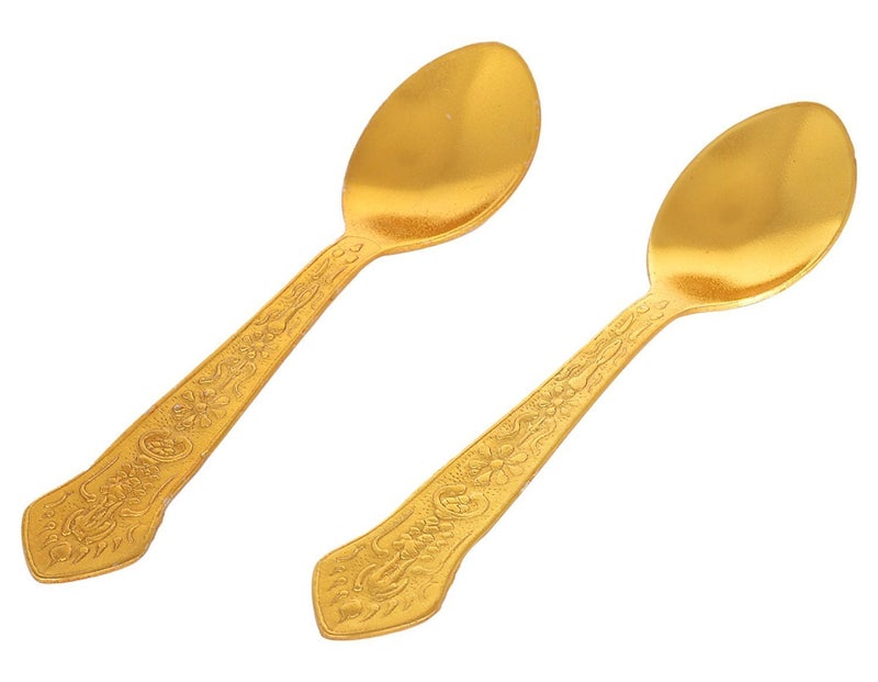 RKONECT RKONECT SilverGold Lotus Bowl Set with Royal Velvet Box Capsul 5 PCS Set  - Image 5