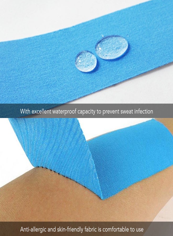 POWERTI 16FT Sports Bandage Anti-allergic Muscle Support Athletic Tape Pain Relief Muscle Tape Shin Splints for Shoulder Knees Elbows - Image 3