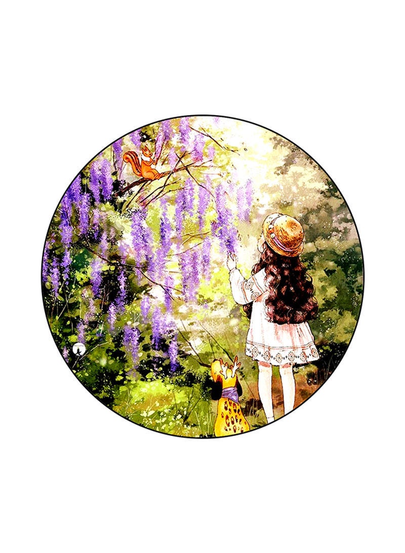 RKN Girl Printed Mouse Pad Multicolour