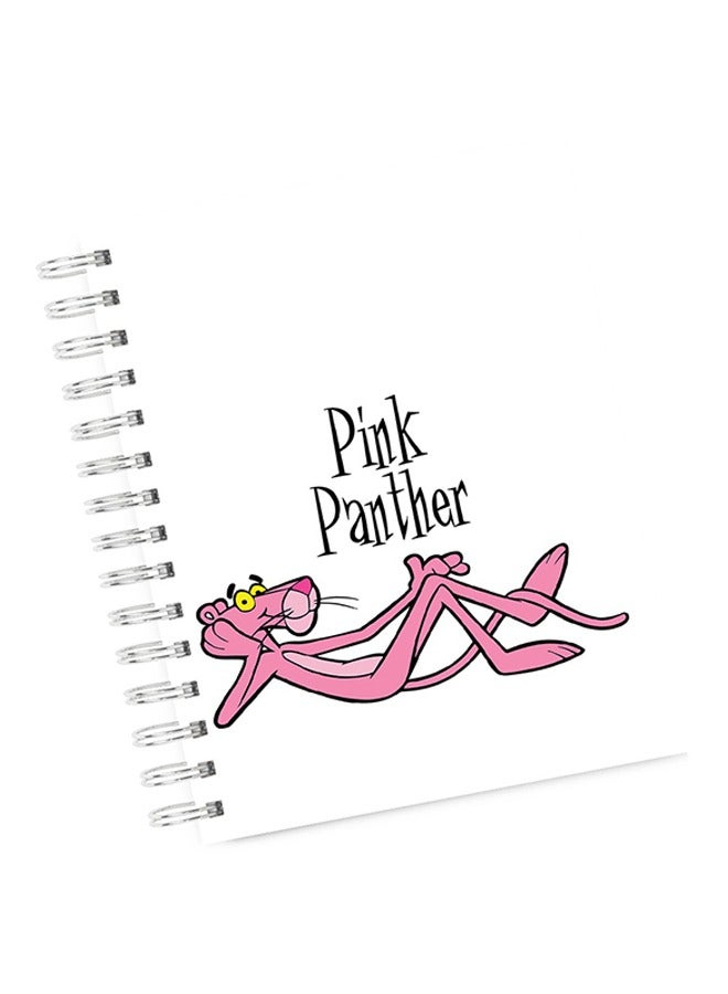 LIT Chilling Pink Panther Spiral Notebook - Image 2