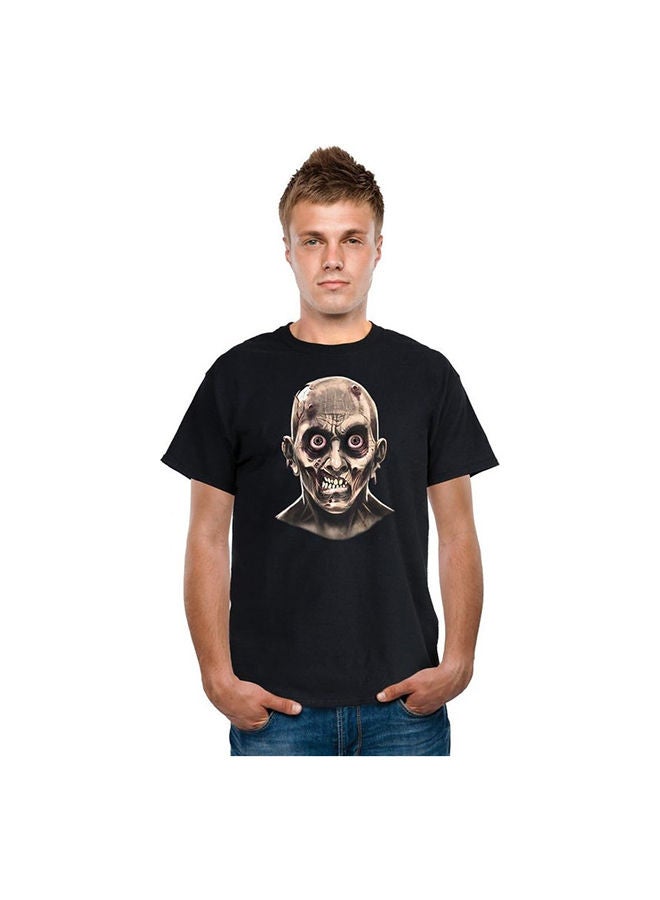 Frantic Zombie Eyeballs Male Shirt