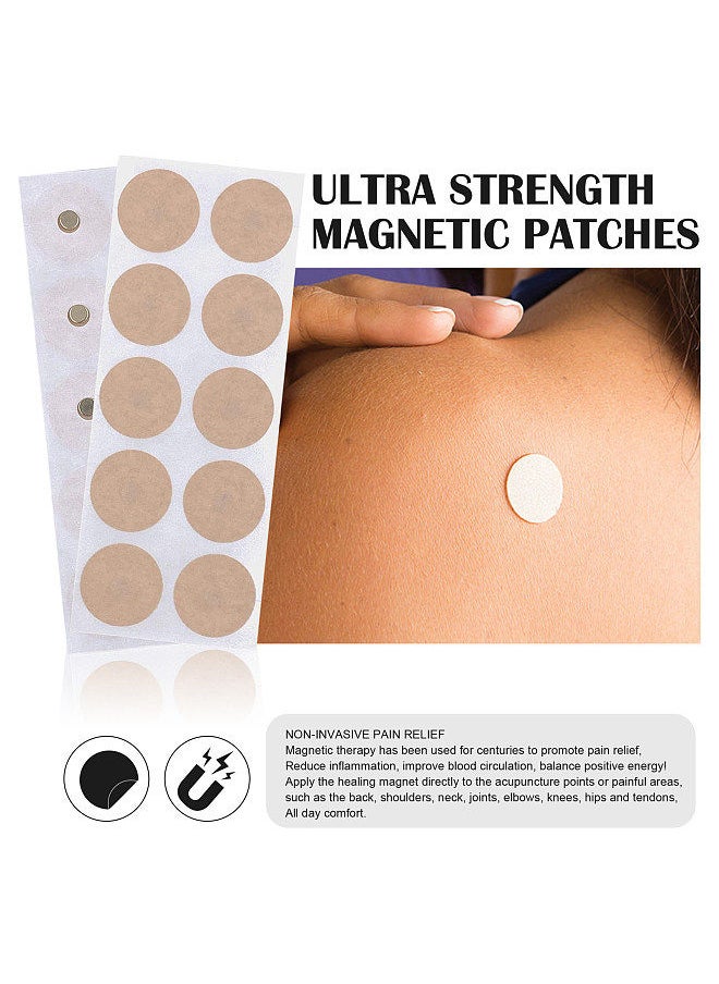 SOUTH MOON South Moon 50Pcs/Box Acupuncture Points Magnetic Patches Non-woven Fabric Pain Relief Reduce Inflammation Improve Blood Circulation  - Image 5