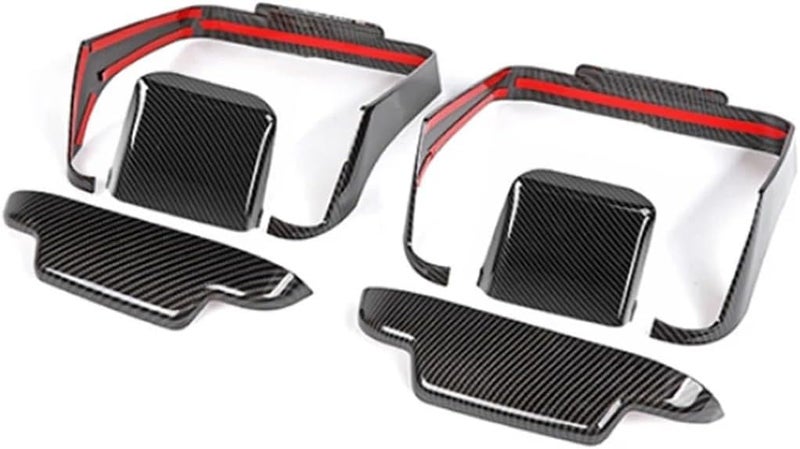 Compatible for Jeep Wrangler JL Gladiator JT 2018-2023 LED Taillight Version Rear Lamp Light Decoration Cover Trim Car Exterior Accessory(Blue) - Image 3