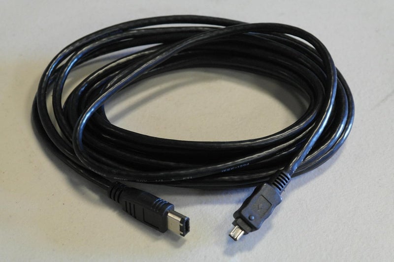 .com كابل فاير واير IEEE-1394 بطول 15 قدم 4-6 م/م (1394_46_15)