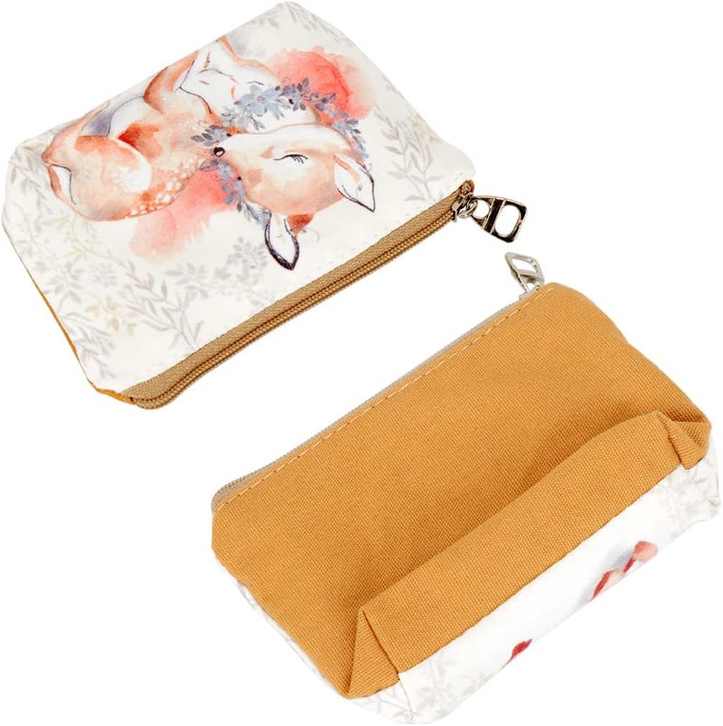 ARRIZO Women and Girls Cute Fashion Coin Purse Wallet Bag Change Pouch Key Holder - Image 5
