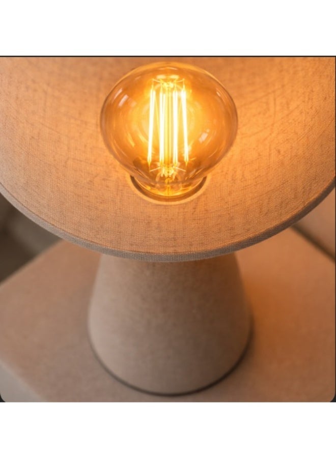 Dimmable LED 4W E14 Round bulb, Filament Type lamp, 2700K, Warm light, 480LM - Made in Germany - Image 3