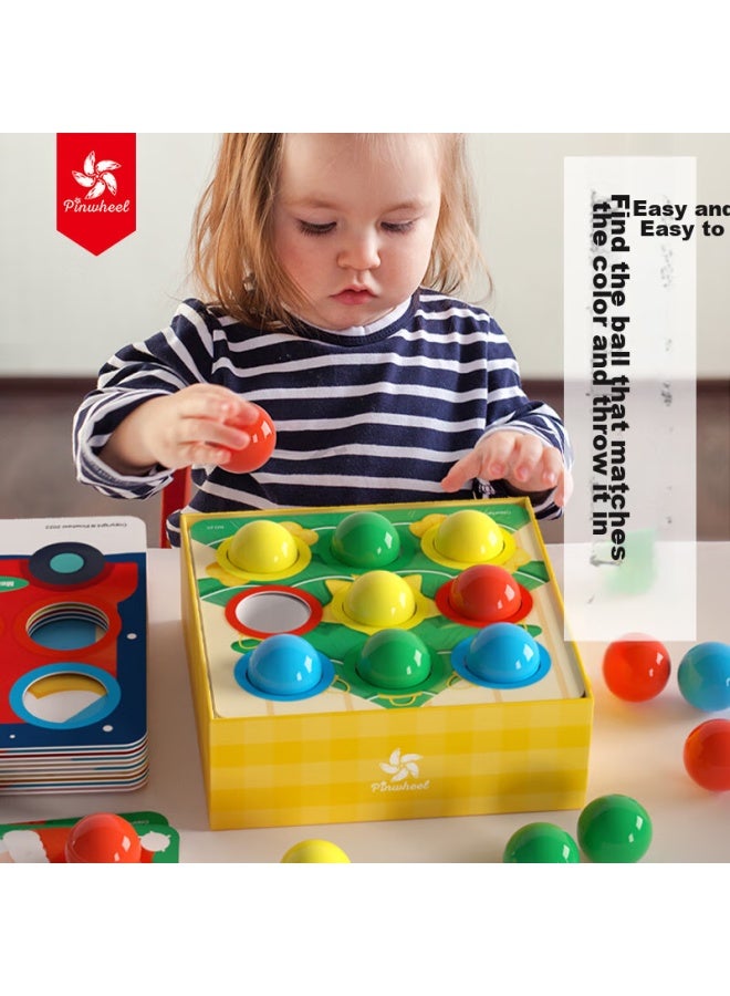 Pinwheel Mushroom Nail Puzzle Educational Toy, Large Particle Hands-on Skills Training, Children's Board Game Gift, Christmas Bobblehead - Image 2