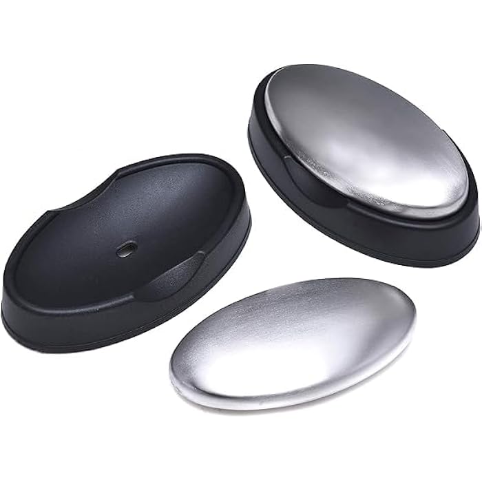 Eliminate Strong Odors - 200g Metal Soap, Comes with Holder.Effectively Eliminate Cooking Odors Sticking to Your Hands and Never Melt! Generic - Image 1