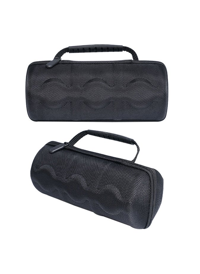 Generic - 3 Slot Watch Travel Case with Sponge Cushion Portable Watch Storage Case Black - Image 1