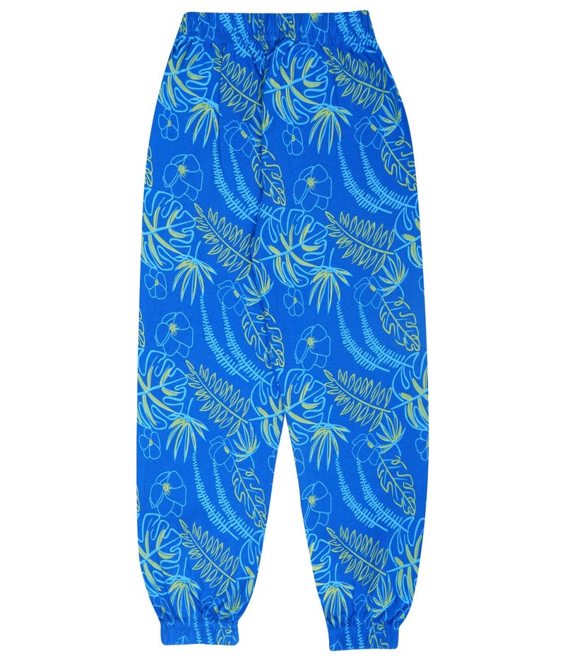 T2F Girls Cotton Regular Fit Printed Track Pant (Pack of 5) - Image 3