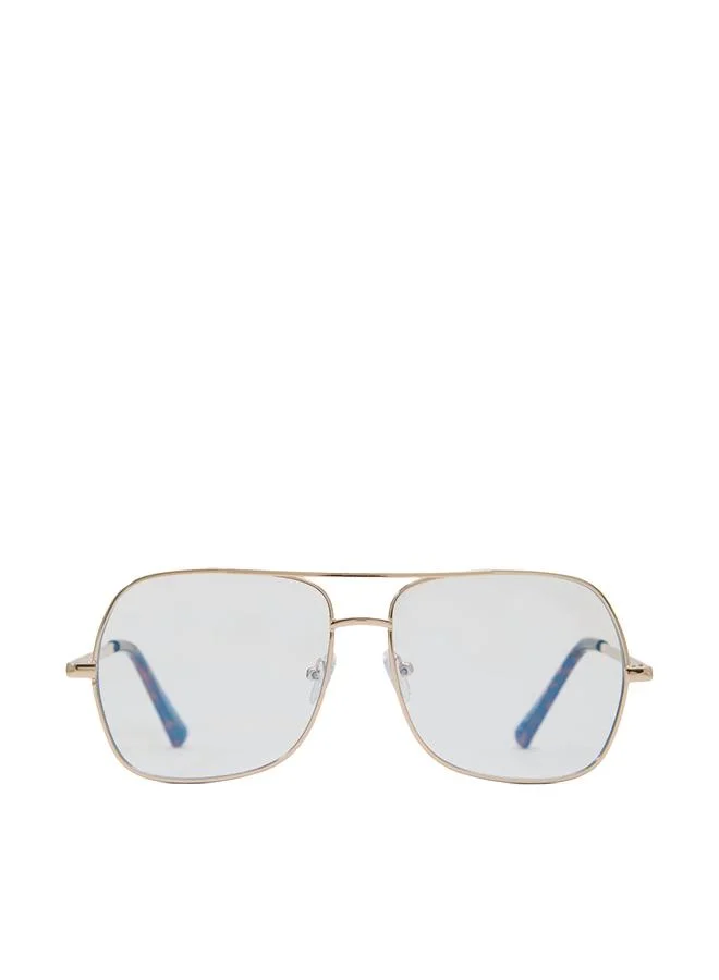 Florrance Ladies Gold Sunglasses