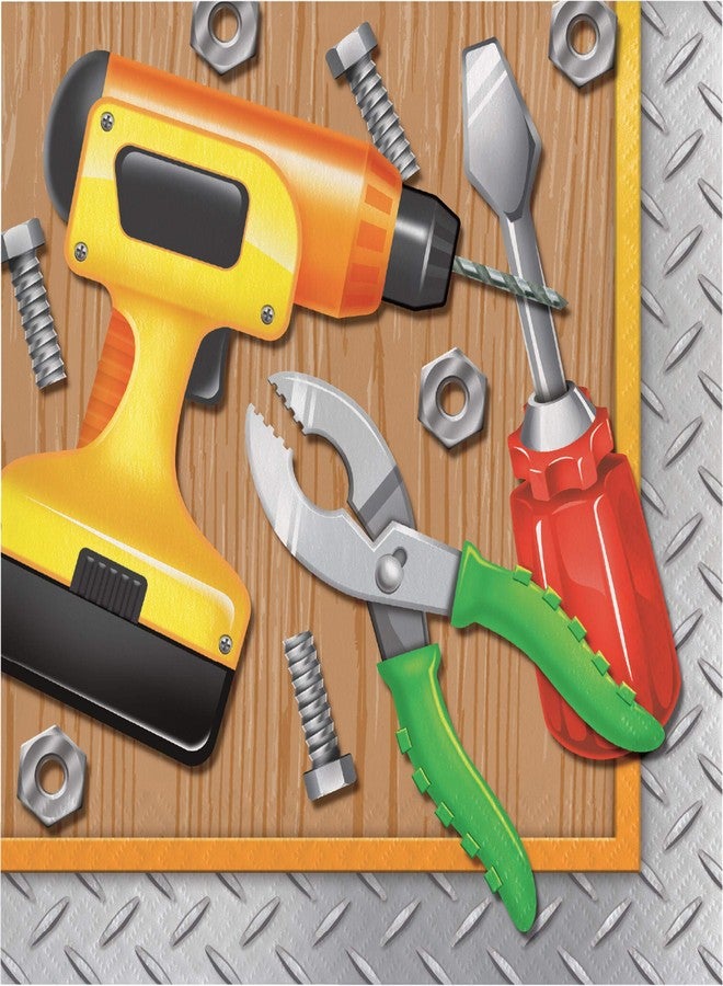 Handyman Party Lunch Napkins (16 ct)