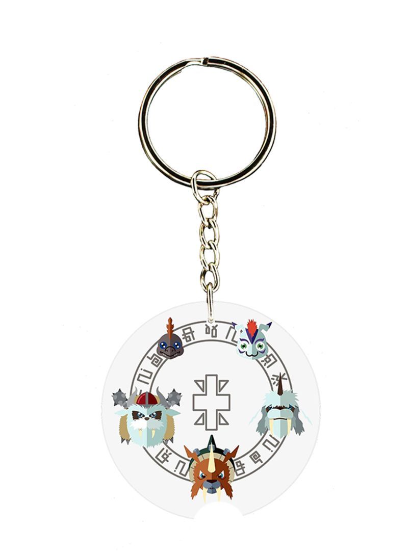 Anime Digimon Key Chain