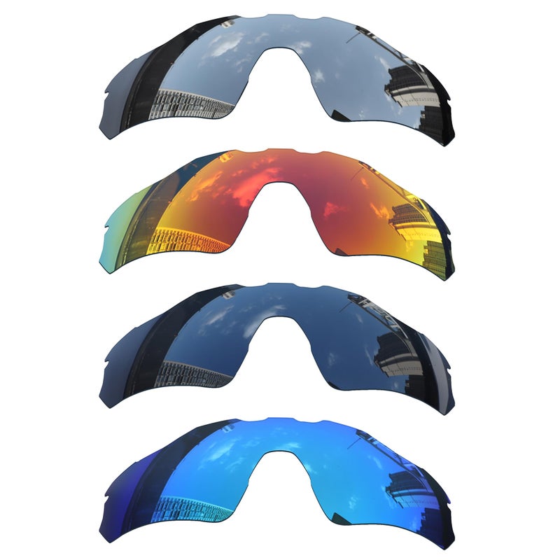 Generic Acefrog 4 Pieces Polarized Replacement Lenses for Oakley Radar EV Path OO9208 Sunglasses, Perfectly Fit, Shatterproof, Anti-scratch, Value Pack  - Image 1