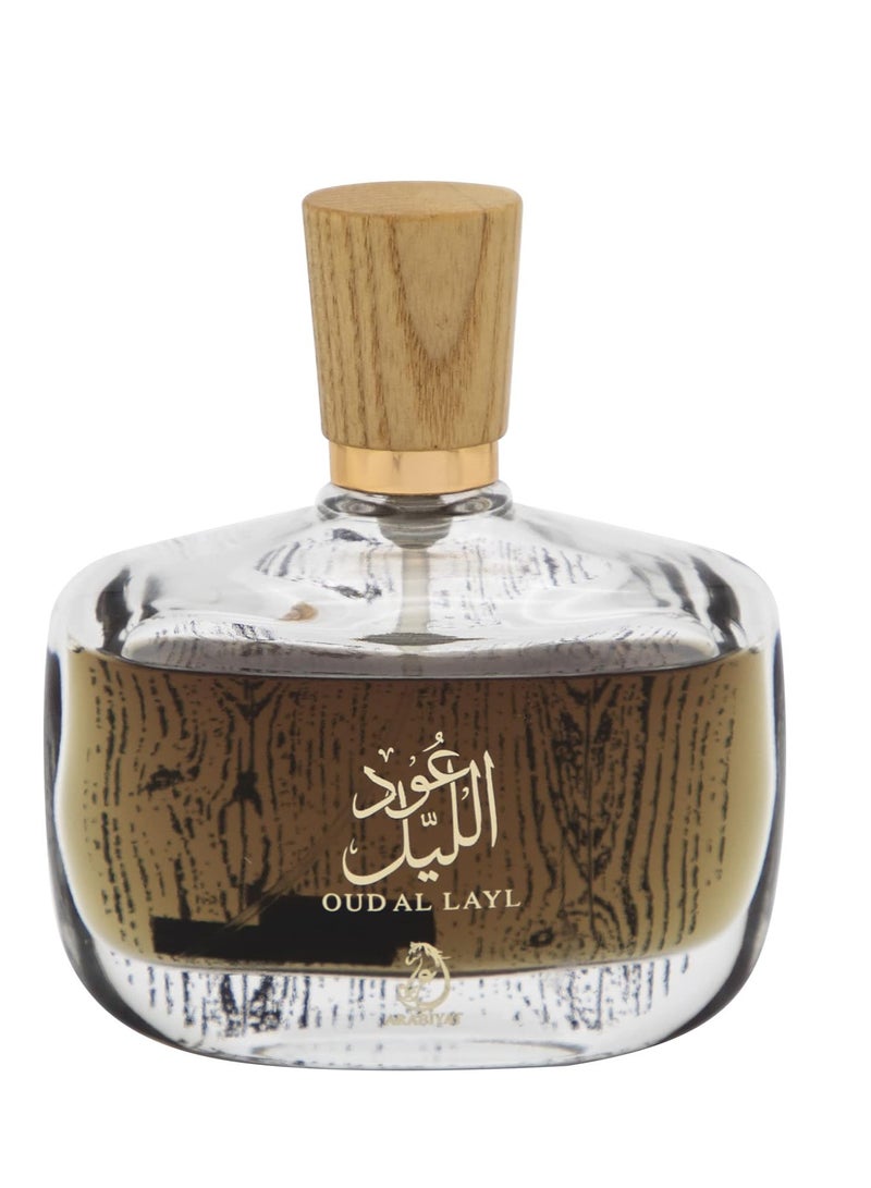 عربيات مجموعة هدايا عود الليل (1 × عطر 100 مل، 1 × بخاخ معطر للجسم 200 مل) - Image 2