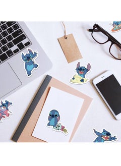 Generic 50PCS Lilo & Stitch Stickers Pack, Cartoon Vinyl Waterproof  Sticker for Water Bottle, Laptop, PC, Case, Car, Notebook, Skateboard, Journal, Aesthetic Stickers as Gifts for Kids, Teens, Girls  - Image 3