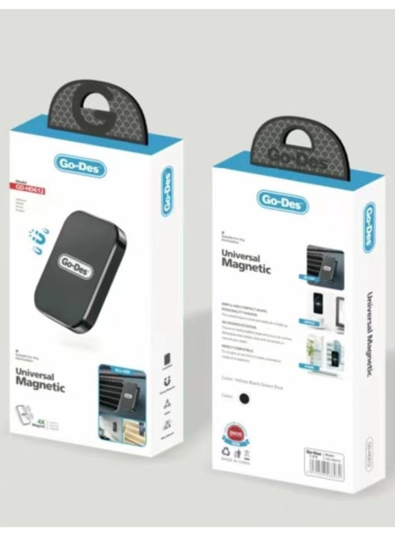 ELTRAZONE GD-HD612 Magnetic Vehicle Phone Holder – Secure Car Mount for Smartphones, GPS, and Devices - Image 4