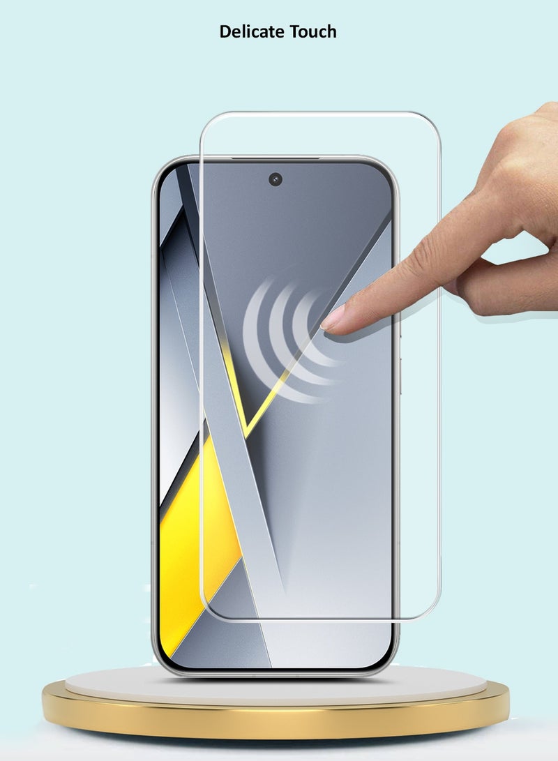 GMAX Xiaomi Poco F8 Ultra 5G 2025 GMAX Premium Series Curved Edges 9H 2.5D Tempered Glass Screen Protector - Clear - Image 4