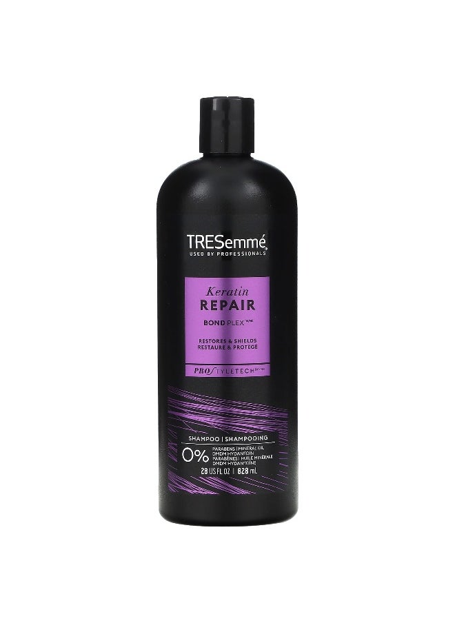 TRESemmé TRESemmé, Keratin Repair Hair Shampoo, 28 oz, (828 mL)  - Image 1
