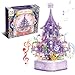 MEIEST Christmas Tree Building Blocks SetDIY Purple Crystal Christmas Tree Music BoxXmas Holiday Construction Toy GiftHome Decor - Image 2